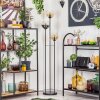 Koyoto Lampadaire 30 cm Noir, 3 lumières