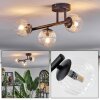 Chehalis Plafonnier, Boule lumineuse Clair, 3 lumières