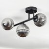 Chehalis Plafonnier, Boule lumineuse Fumé, 3 lumières