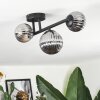 Chehalis Plafonnier, Boule lumineuse Fumé, 3 lumières