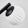 Chehalis Plafonnier, Boule lumineuse Blanc, 3 lumières