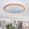 Nogueira Plafonnier, Panel LED Blanc, 1 lumière, Télécommandes