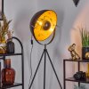 Saturn Lampadaire Noir, 1 lumière