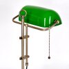 Ragaz Lampe de banquier, Lampe de bureau, Lampe à poser Vieux laiton, 1 lumière