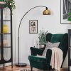 Baloca Lampadaire, Lampadaires arc Noir, 1 lumière