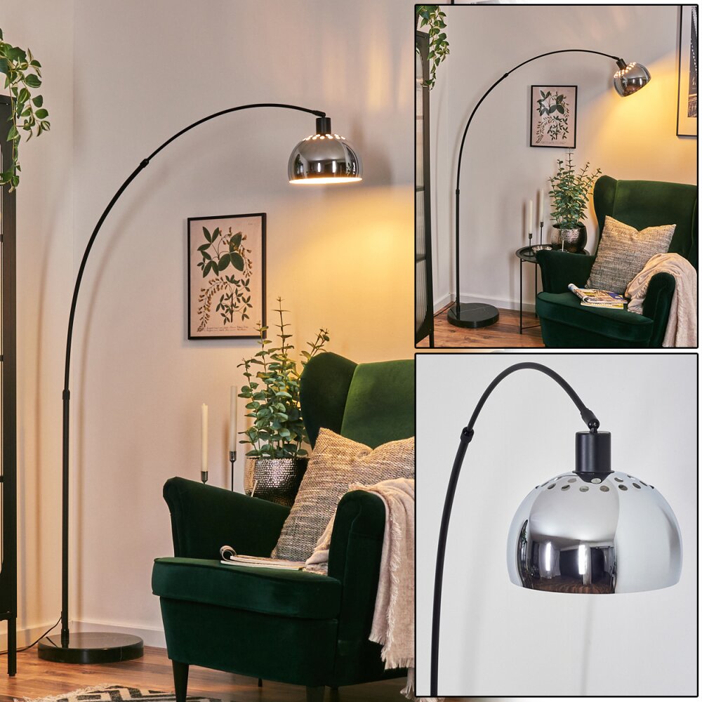 Baloca Lampadaire Noir, 1 lumière main product photo