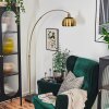 Baloca Lampadaire Laiton, Noir, 1 lumière