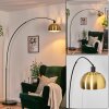 Baloca Lampadaire, Lampadaires arc Noir, 1 lumière