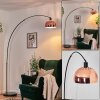 Baloca Lampadaire, Lampadaires arc Noir, 1 lumière