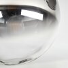 Chehalis Plafonnier, Boule lumineuse Clair, Fumé, 3 lumières