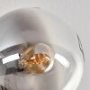 Gastor Plafonnier, Boule lumineuse Ambre, Clair, Fumé, 10 lumières