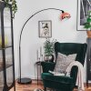 Baloca Lampadaire, Lampadaires arc Noir, 1 lumière