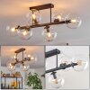 Gastor Plafonnier, Boule lumineuse Clair, 6 lumières
