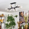 Gastor Plafonnier, Boule lumineuse Clair, 6 lumières