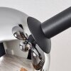 Gastor Plafonnier, Boule lumineuse Chrome, Fumé, 8 lumières