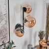 Chehalis Boule lumineuse, Applique murale Ambre, 3 lumières