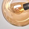 Gastor Plafonnier, Boule lumineuse Ambre, 8 lumières