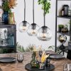 Ripoll Suspension, Boule lumineuse, Suspension Clair, 3 lumières