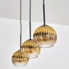 Koyoto Suspension, Boule lumineuse, Suspension Or, Clair, 3 lumières