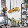 Koyoto Suspension, Boule lumineuse, Suspension Or, Clair, 3 lumières