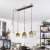 Koyoto Suspension, Boule lumineuse, Suspension Or, Clair, 3 lumières