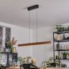 Fugelsta Suspension, Suspension LED Noir, 1 lumière