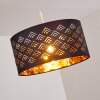 Suspension Samares Nickel mat, 1 lumière