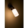 Spot mural Reality Acier inoxydable, Blanc, 1 lumière