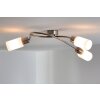 Spot de plafond Reality MARS Acier inoxydable, Blanc, 3 lumières