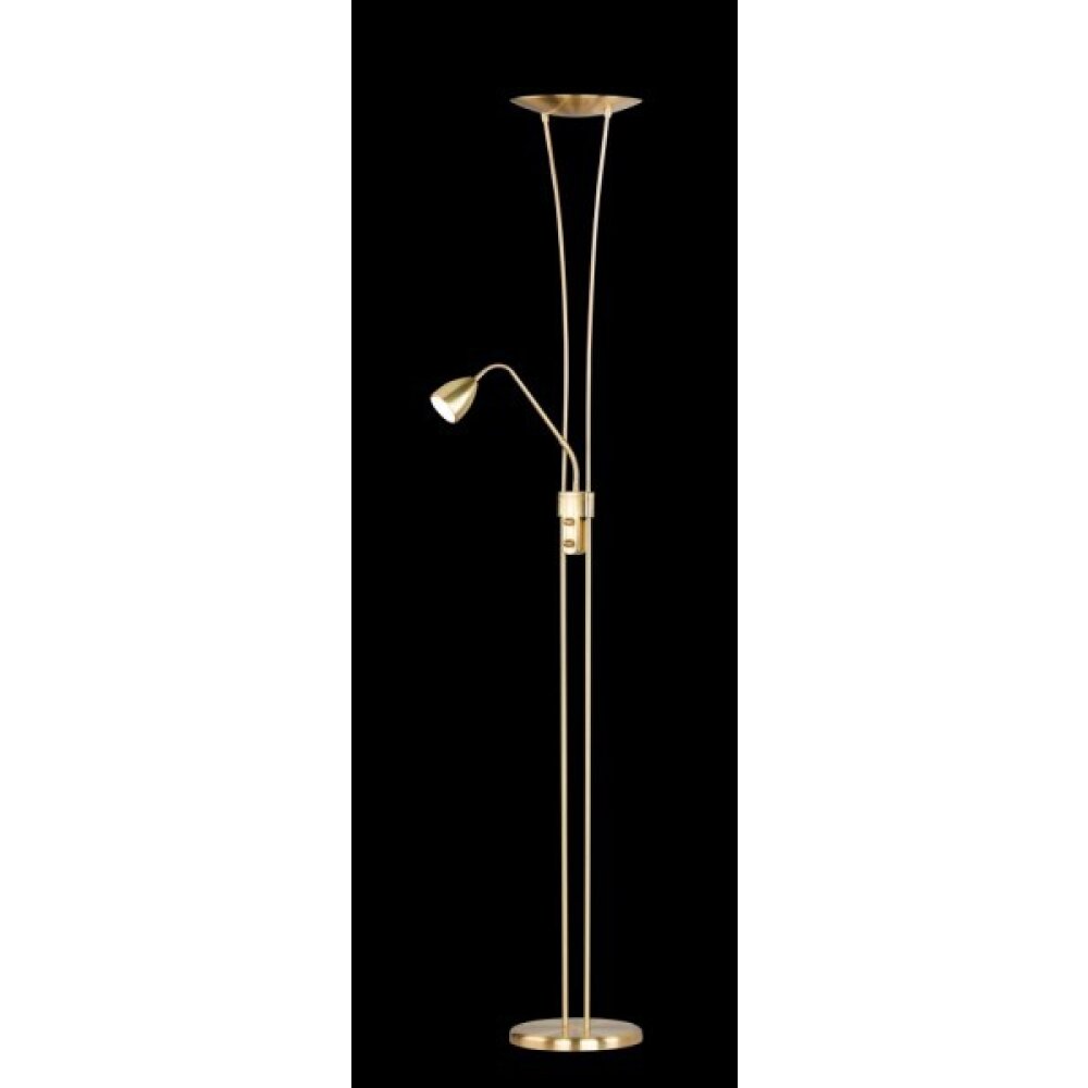 ARIZONA Lampadaire Luminaires Trio LED Laiton, 1 lumière main product photo