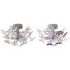 FLOWER Applique murale Luminaires Reality Chrome, 2 lumières