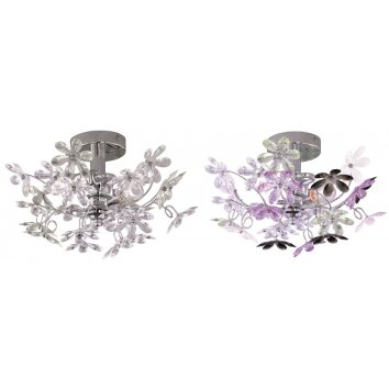 FLOWER Applique murale Luminaires Reality Chrome, 2 lumières FLOWER Applique murale Luminaires Reality Chrome, 2 lumières