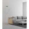 SPOCK Lampadaire Luminaires Reality LED Nickel mat, 2 lumières