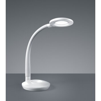 Lampe de table Reality COBRA LED Blanc, 1 lumière Lampe de table Reality COBRA LED Blanc, 1 lumière
