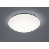 Plafonnier Reality Putz LED Blanc, 1 lumière