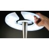 Quebec Lampadaire Luminaires Trio LED Nickel mat, 1 lumière