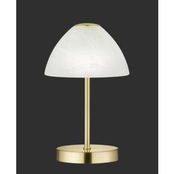 Lampe à poser Reality QUEEN LED Laiton, 1 lumière Lampe à poser Reality QUEEN LED Laiton, 1 lumière