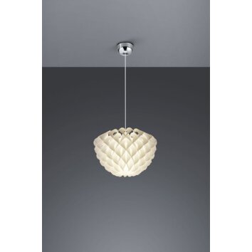 Suspension Reality TILIA Blanc, 1 lumière