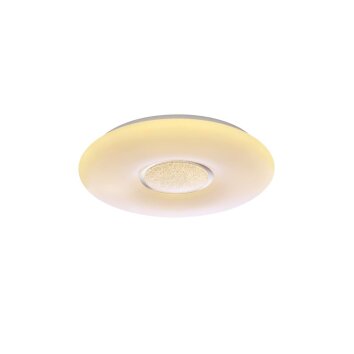 Plafonnier Reality AKINA LED Blanc, 1 lumière, Télécommandes