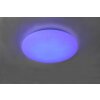 Plafonnier Reality WIZ FARA LED Scintillant, Blanc, 1 lumière, Changeur de couleurs