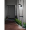 Borne lumineuse Reality Posadas LED Anthracite, 1 lumière, Détecteur de mouvement