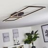 Plafonnier Doyon LED Noir, 1 lumière