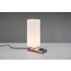 Lampe de table Reality Haley Nickel mat, 1 lumière