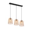 Suspension Reality Lovis Noir, 3 lumières