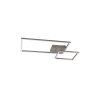 Plafonnier Reality Padella LED Nickel mat, 1 lumière