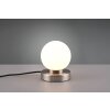 Lampe de table Reality Prinz 2 Nickel mat, 1 lumière