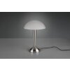 Lampe de table Reality Pilz 2 Nickel mat, 1 lumière