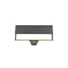 MARIZA Applique murale Luminaires Trio LED Anthracite, 1 lumière, Détecteur de mouvement
