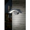 Wandleuchte Lampe murale d´extérieur Luminaires Trio LED Anthracite, 1 lumière, Détecteur de mouvement