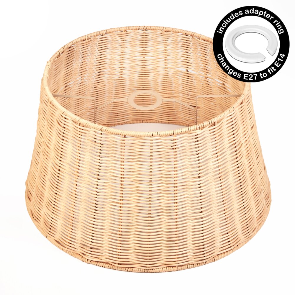 Cavaca pièce de rechange, Abat-jour Écru main product photo
